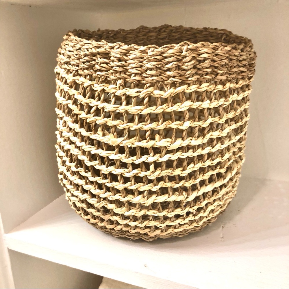 Small Woven Natural Basket